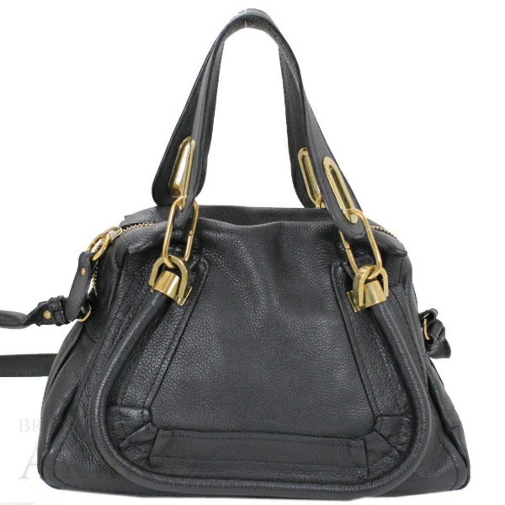 Chloe Paraty handbag black shoulder bag